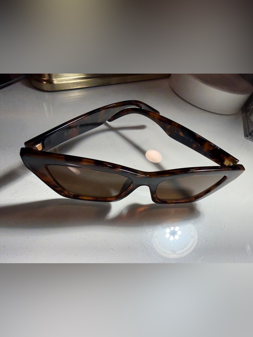 ROXY Women's Tortoiseshell Sunglasses